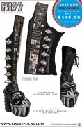 KISS: The Demon LOVE GUN Official Boots