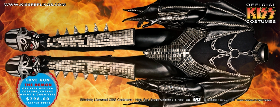 KISS Costumes - Official Armor And Boots.